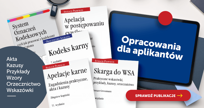 Opracowania dla aplikantów