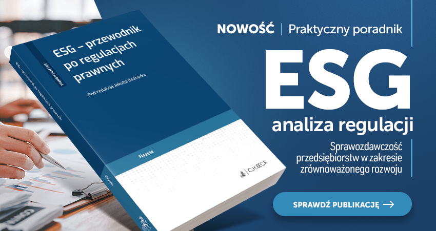 ESG - przewodnik po regulacjach prawnych