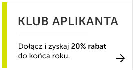 Klub Aplikanta. Dołącz i zyskaj 20% rabatu do końca roku