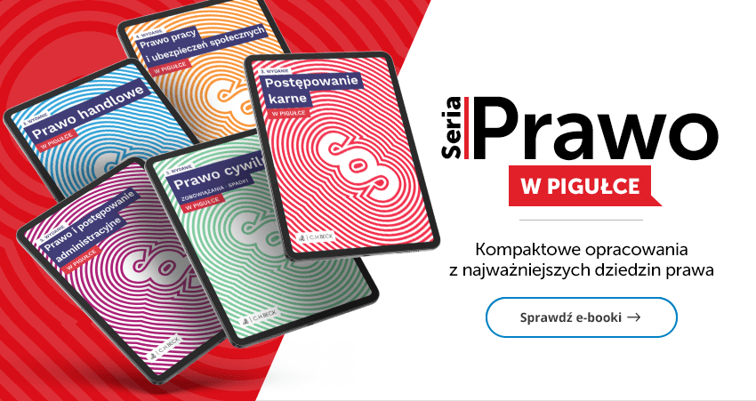 Kompaktowe opracowania różnych dziedzin prawa w formie elektronicznej