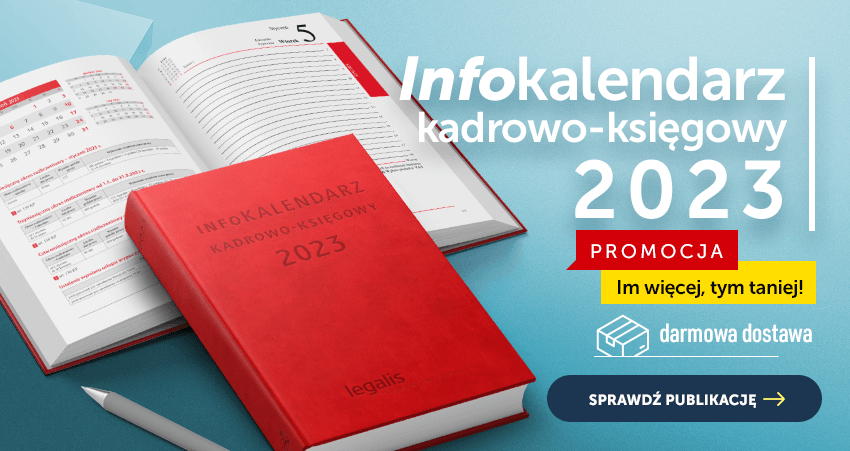 InfoKalendarz Kadrowo-Księgowy 2023