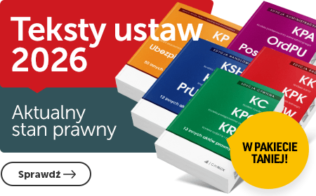 Teksty ustaw - najnowszy stan prawny