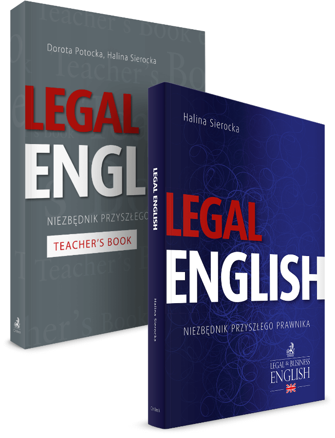 PAKIET Legal English + Teacher's Book Ksiegarnia.beck.pl