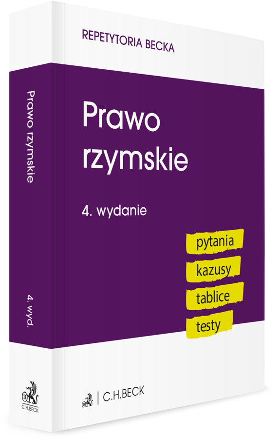 Prawo Rzymskie Testy I Odpowiedzi Prawo rzymskie. Pytania. Kazusy. Tablice. Testy + testy online, Wydanie