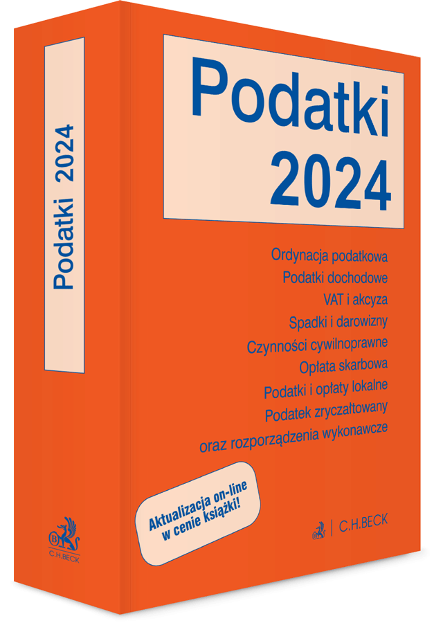 Podatki 2024 z aktualizacją online, 2024 Ksiegarnia.beck.pl