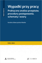 Wypadki przy pracy. Praktyczna analiza przepisów, procedury postępowania, schematy i wzory + wzory do pobrania