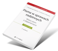 Pisma w sprawach rodzinnych. Wzory pism z objaśnieniami