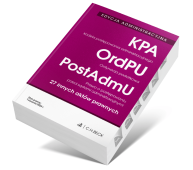 EDYCJA ADMINISTRACYJNA. Kodeks postępowania administracyjnego. Ordynacja podatkowa. Prawo o postępowaniu przed sądami administracyjnymi. 27 innych aktów prawnych