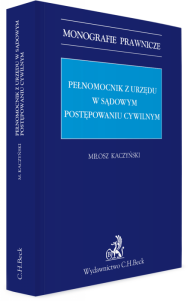 Pełnomocnik z urzędu w sądowym postępowaniu cywilnym