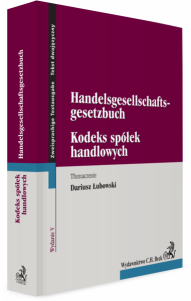 Kodeks spółek handlowych. Handelsgesellschaftsgesetzbuch