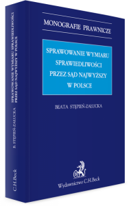 Sprawowanie wymiaru sprawiedliwości przez Sąd Najwyższy w Polsce