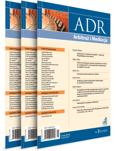 ADR Arbitraż i Mediacja - Prenumerata
