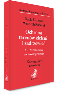 Ochrona terenów zieleni i zadrzewień. Art. 78–90 ustawy o ochronie przyrody. Komentarz