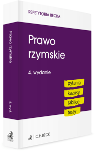 Prawo rzymskie. Pytania. Kazusy. Tablice. Testy + testy online