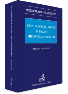 Zasada dobrej wiary w prawie międzynarodowym