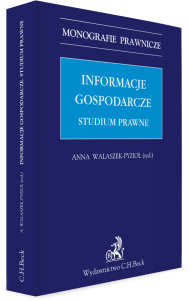 Informacje gospodarcze. Studium prawne