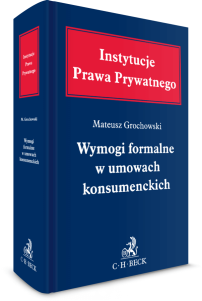 Wymogi formalne w umowach konsumenckich