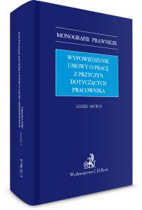 Wypowiedzenie umowy o pracę z przyczyn dotyczących pracownika