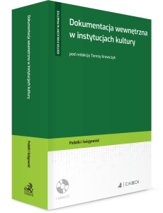 Dokumentacja wewnętrzna w instytucjach kultury + płyta CD