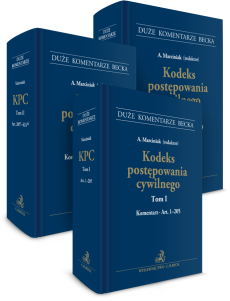 PAKIET: KPC. Tom I - III. Komentarz do art. 1 - 729