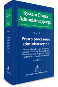 Prawo procesowe administracyjne. System Prawa Administracyjnego. Tom 9