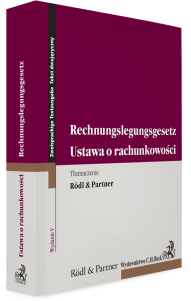 Ustawa o rachunkowości. Rechnungslegungsgesetz