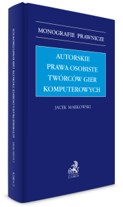 Autorskie prawa osobiste twórców gier komputerowych