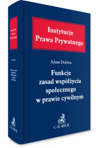 Funkcje zasad współżycia społecznego w prawie cywilnym