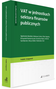 VAT w jednostkach sektora finansów publicznych