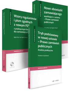 PAKIET: Ustawa PZP - Nowe obowiązki zamawiającego + Tryb podstawowy + Wzory regulaminów i pism