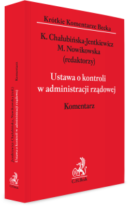 Ustawa o kontroli w administracji rządowej. Komentarz