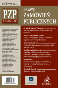 PZP Prawo Zamówień Publicznych - kwartalnik Nr 2/2021
