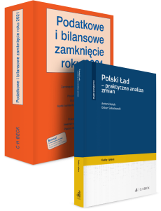 PAKIET: Podatkowe i bilansowe zamknięcie roku 2021 + Polski Ład