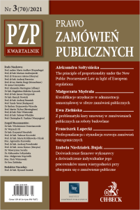 PZP Prawo Zamówień Publicznych - kwartalnik Nr 3/2021