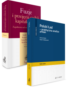 PAKIET: Fuzje i przejęcia spółek kapitałowych + Polski Ład