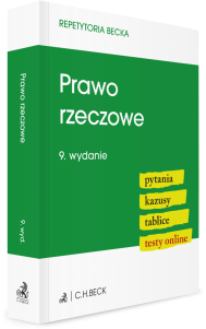 Prawo rzeczowe. Pytania. Kazusy. Tablice. Testy online