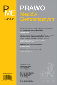 Prawo Mediów Elektronicznych Nr 2/2022