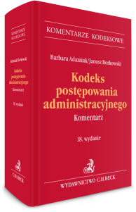 Kodeks postępowania administracyjnego. Komentarz