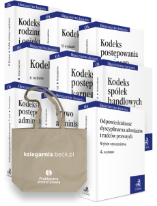 PAKIET: Orzecznictwo Aplikanta 9 zbiorów: KC + KPC + KRO + KK + KPK + KSH + KPA + Prawo administracyjne materialne + Odpowiedzialność dyscyplinarna adwokatów i radców prawnych
