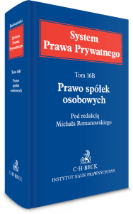 Prawo spółek osobowych. System Prawa Prywatnego. Tom 16B