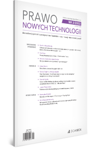 Prawo Nowych Technologii Nr 2/2022