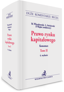 Prawo rynku kapitałowego. Tom II. Komentarz