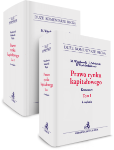 Prawo rynku kapitałowego. Tom I-II. Komentarz