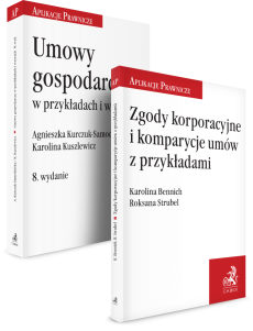 PAKIET: Zgody korporacyjne i komparycje umów z przykładami + Umowy gospodarcze w przykładach i wzorach