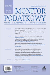 Monitor Podatkowy Nr 4/2022