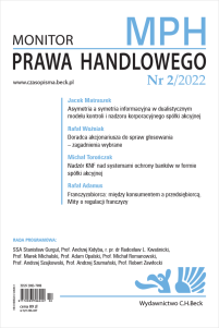 Monitor Prawa Handlowego Nr 2/2022