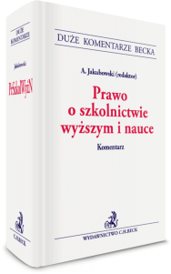 Prawo o szkolnictwie wyższym i nauce. Komentarz