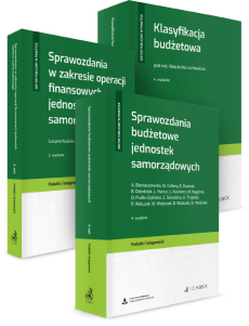 PAKIET: Sprawozdania budżetowe + Sprawozdania w zakresie operacji finansowych + Klasyfikacja budżetowa