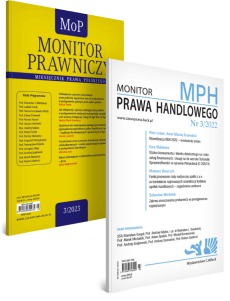 Monitor Prawniczy Nr 3/2023