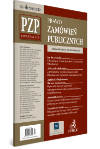 PZP Prawo Zamówień Publicznych - kwartalnik Nr 4/2022